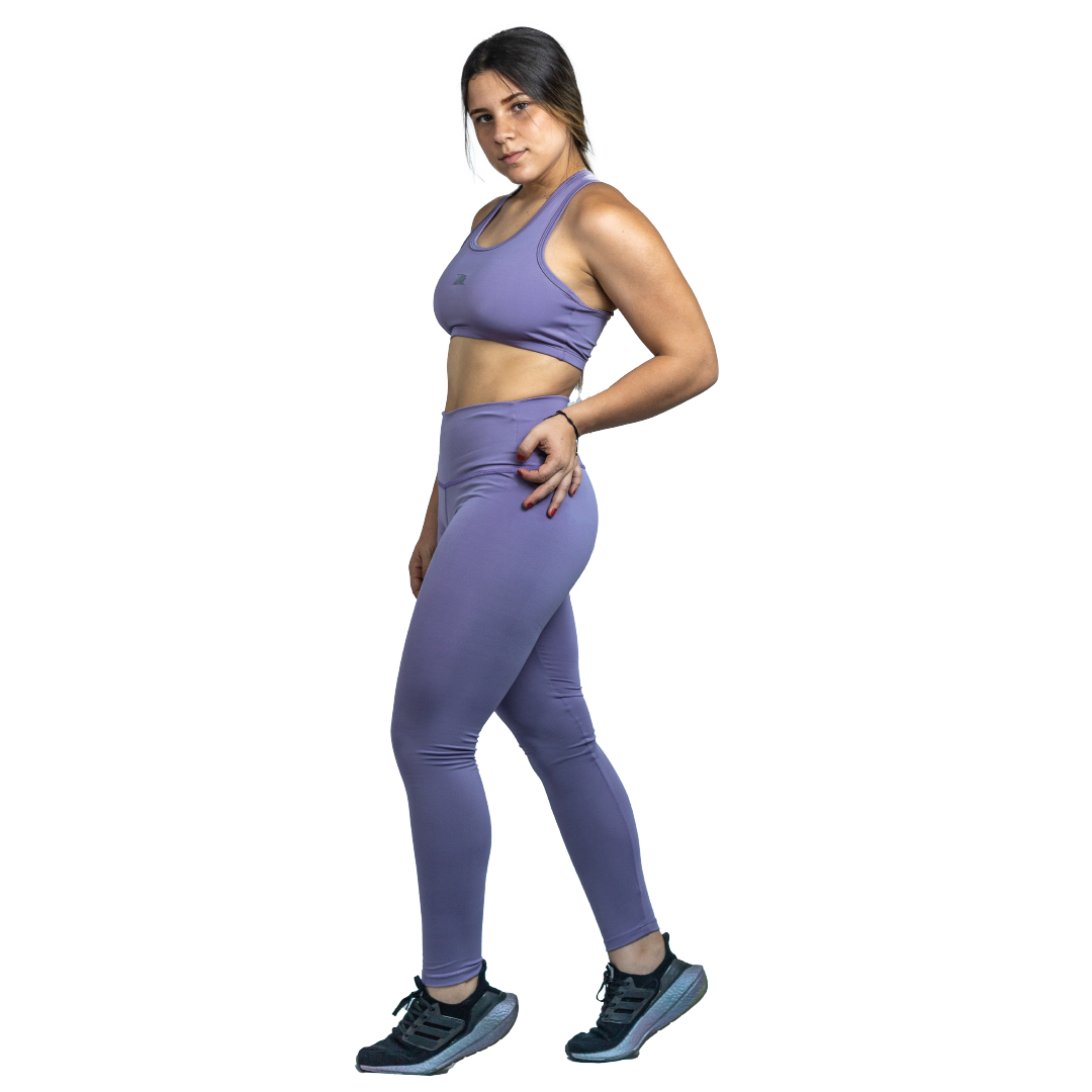 CONJUNTO GYM LILA REF. 236-5