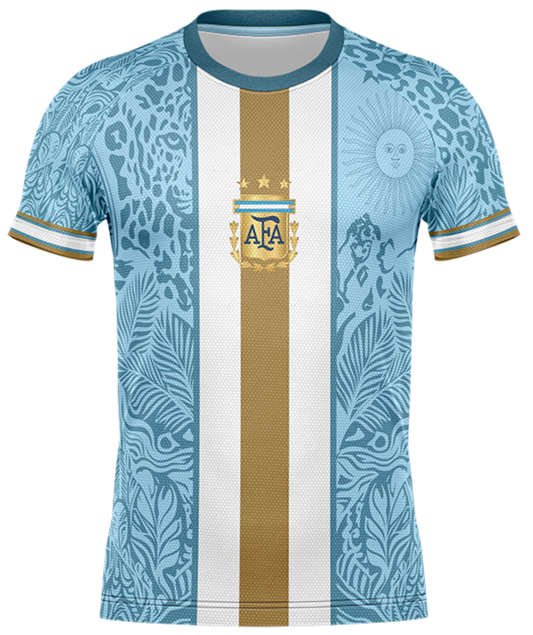 UNIFORME ARGENTINA DORADO