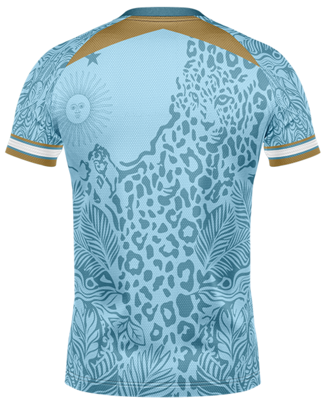 UNIFORME ARGENTINA DORADO