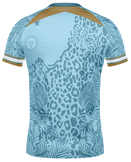 UNIFORME ARGENTINA DORADO