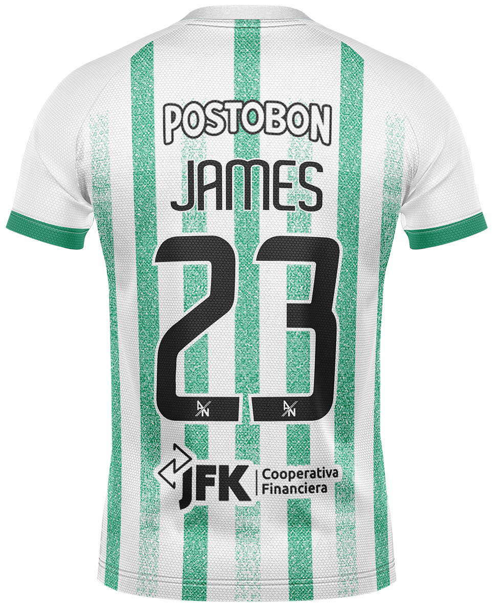 CAMISETA ATLÉTICO NACIONAL EDICIÓN JAMES RODRÍGUEZ