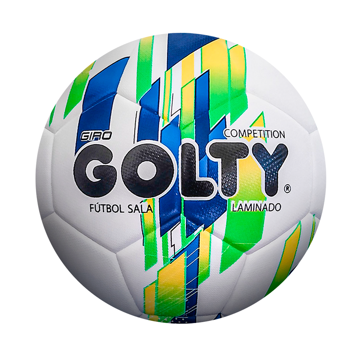 BALÓN DE FÚTBOL SALA GOLTY GIRO LAMINADO